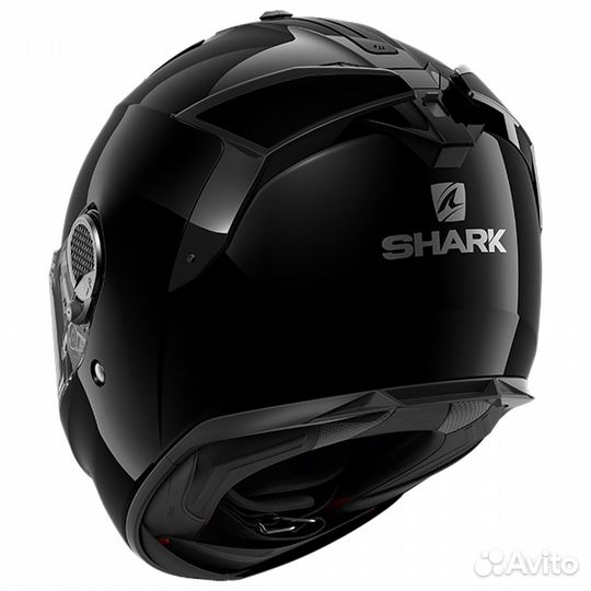 Мотошлем Shark spartan GT blank BlackGlossy 2023