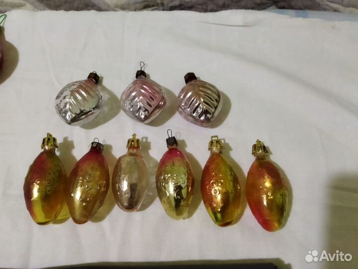 Елочные игрушки СССР