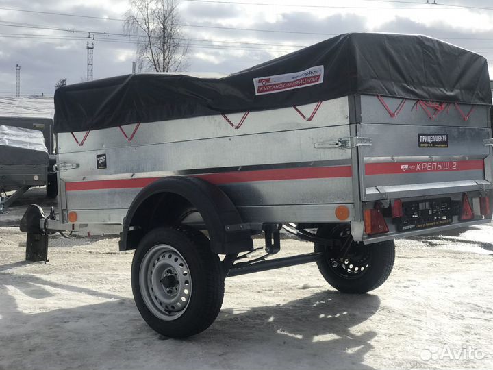 Прицеп Крепыш 2 низкий тент (H600)