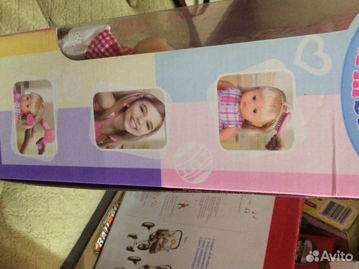 Кукла набор парикмахер новый