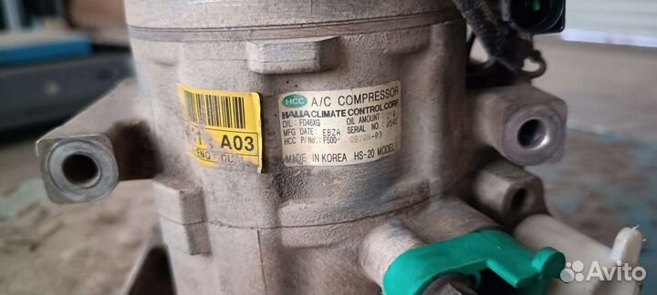 Компрессор кондиционера grand starex