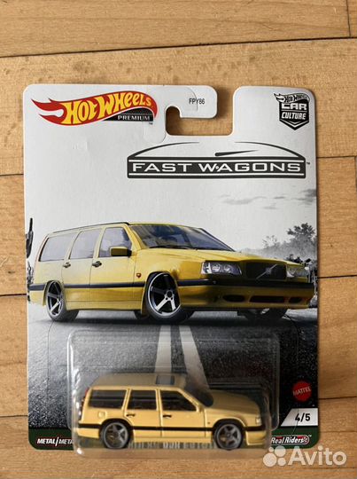 Набор Hot wheels Fast Wagons