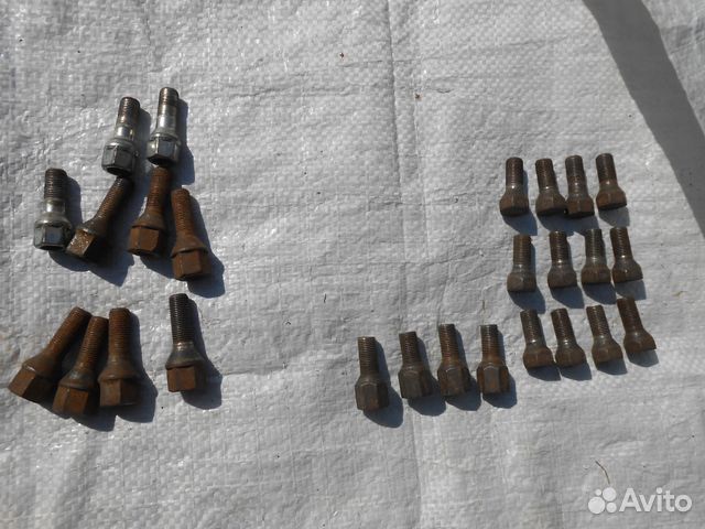 Болты колесные под литье и штамп на ваз