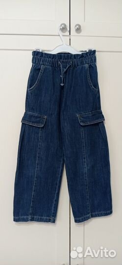 Джинсы вещи zara для девочки 116-128