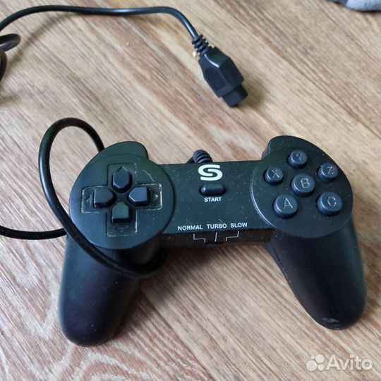 2 джойстика sega mega drive