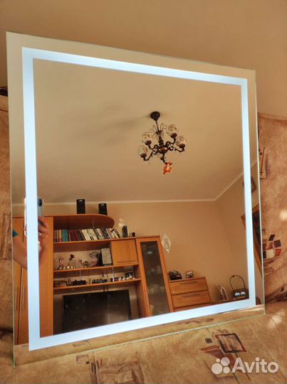 Зеркало новое. С подсветкой. Фирма ам.рм 65 cm