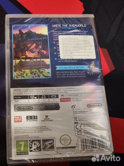 Minecraft Legends Deluxe Edition Nintendo