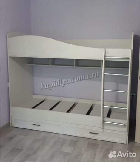 Кровать двухъярусная Принцесса