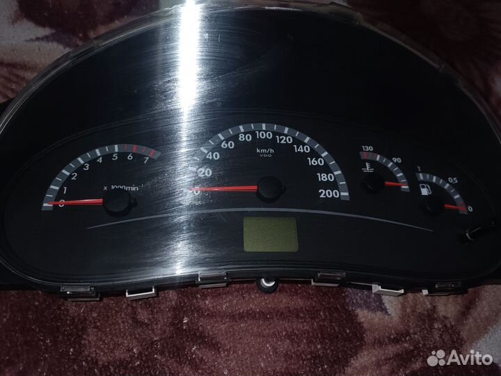 Щиток приборов калина 1