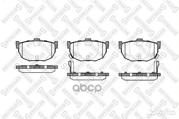 305 022-SX 294 22 колодки дисковые з Hyundai