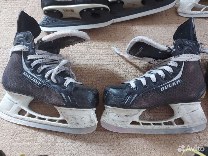Коньки хоккейные р.30-35