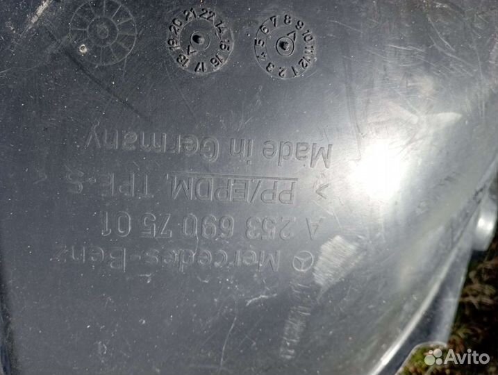 Mersedes GLC X253 Защита передняя