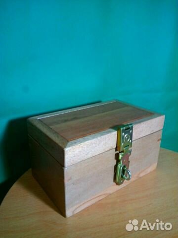Деревянная шкатулка, коробочка