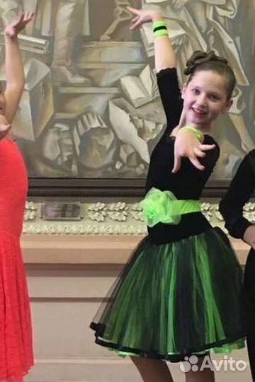 Платье для бальных танцев юниоры 1 латина