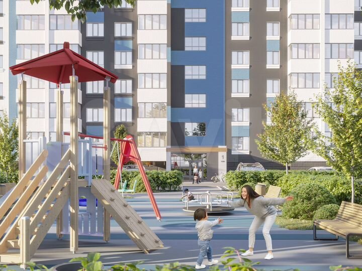 2-к. квартира, 53,4 м², 2/8 эт.