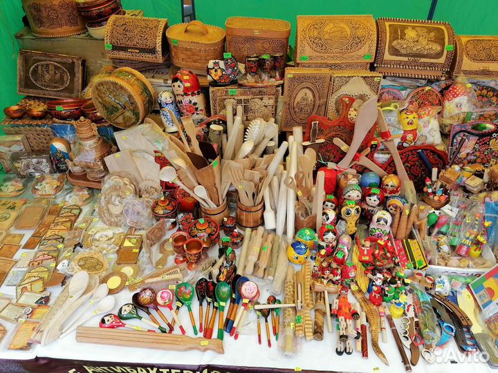 Развивающие игрушки из дерева росписные