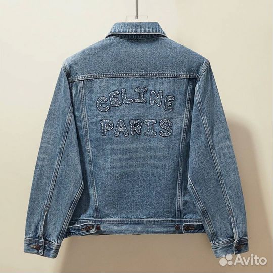 Джинсовая рубашка женская Celine премиум