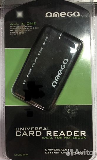 Картридер Omega Card Reader external ALL in 1 mini