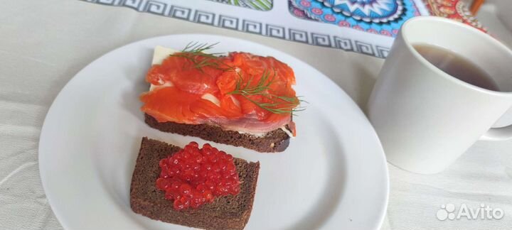 Филе рыбы чавычи