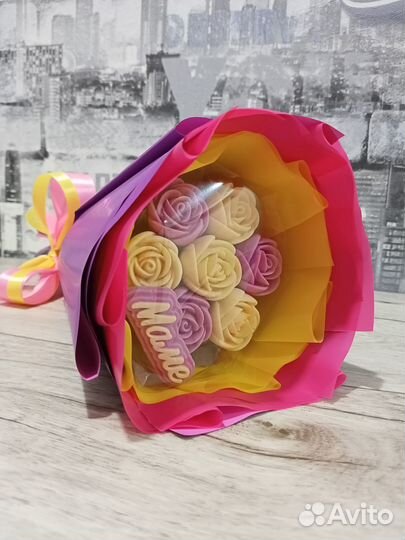 Шоколадный букет учителю