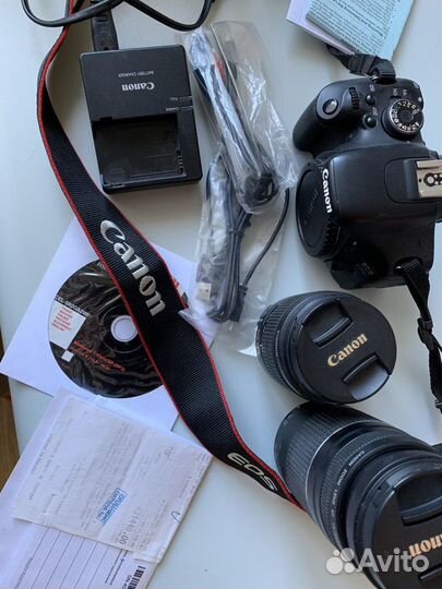 Canon EOS 600D+ultrasonic EF 75-300