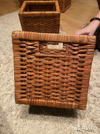 Плетеные корзинки IKEA. бронь