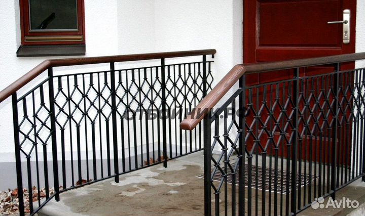 Металлические балконные ограждения Модель № 1865