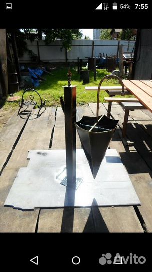 Кованые изделия для интерьера земельного участка,д