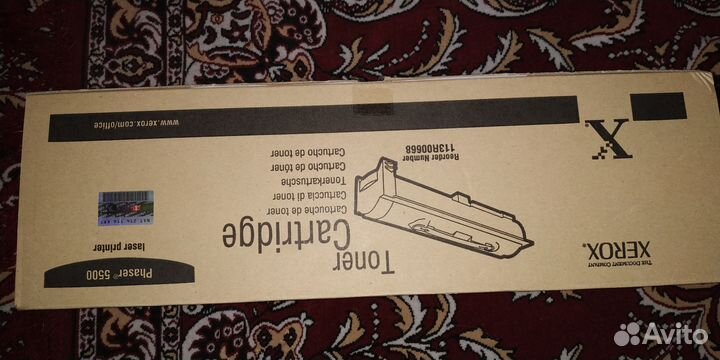 Картридж лазерный Xerox phaser 5500 113R00668