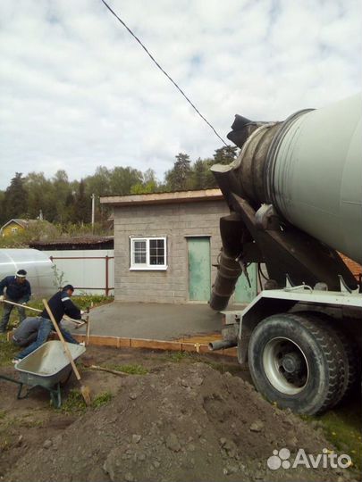 Бетон + раствор