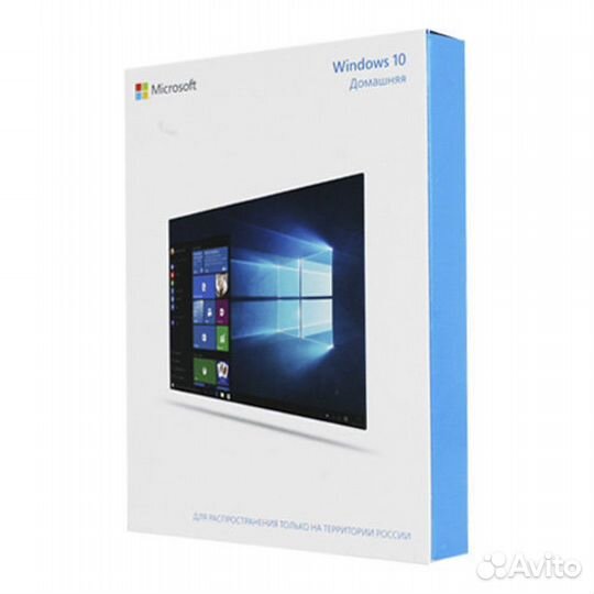MS Windows 10 Home 64-bit Russian DSP OEI DVD