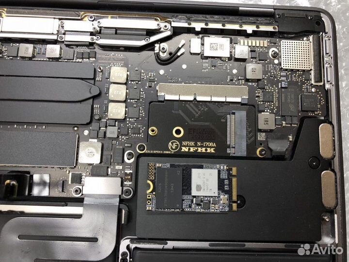 Адаптер для macbook увеличения памяти ssd m2 a1708