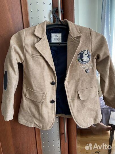 Пиджак детский 122