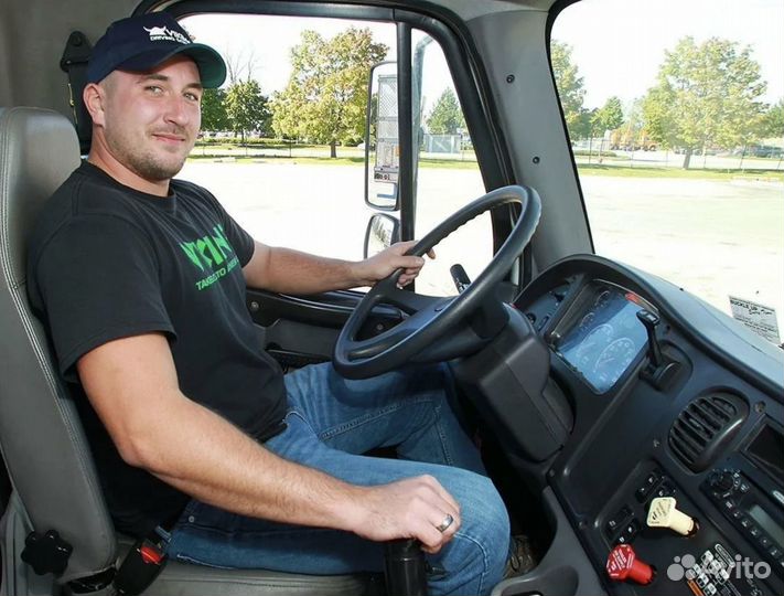 Водитель категории Е. Вахта. Работа