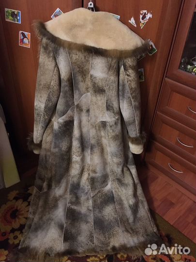 Дубленка женская 48 размер