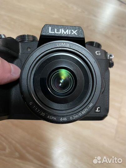 Объектив Panasonic Lumix G 20mm f/1.7 II