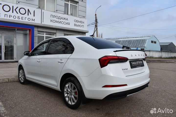Skoda Rapid 1.6 AT, 2021, 43 178 км