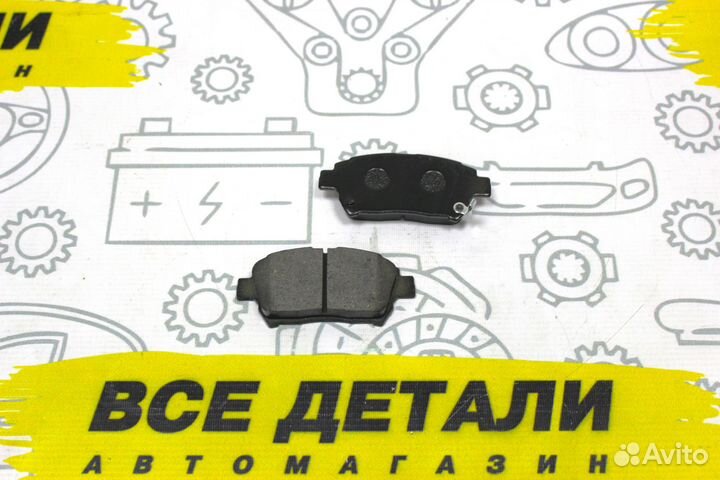 Колодки тормозные передние Geely MK