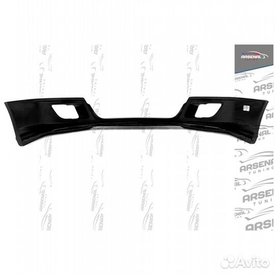 Юбка переднего бампера Honda Accord 8 Mugen Style