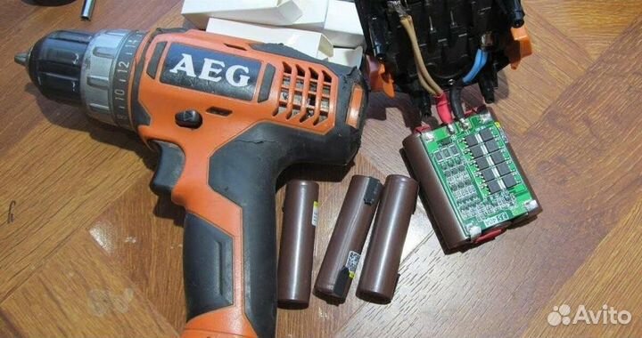 Профессиональная замена аккумулятора шуроповерта