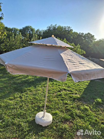 Зонт пляжный с подставкой