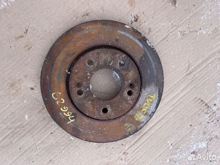 Диск тормозной передний Hyundai Tucson внедорожник