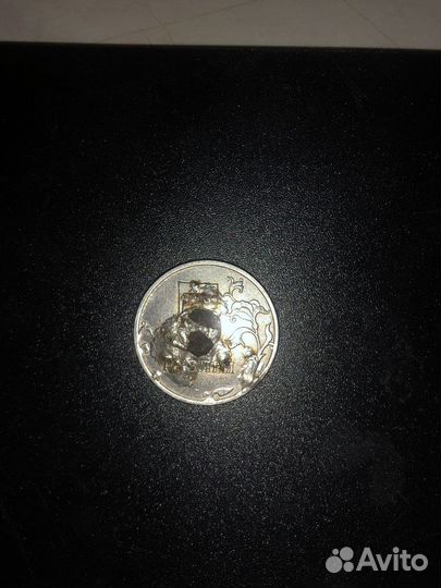 Монета с заводским браком