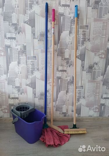 Уборочный инвентарь / Швабра лентяйка / Щетка