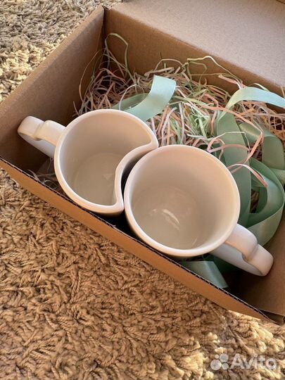 Кружка парная подарочная