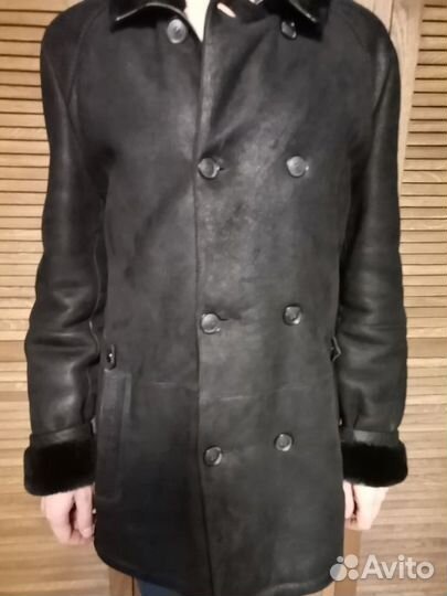 Дубленка мужская из овчины р.50-52