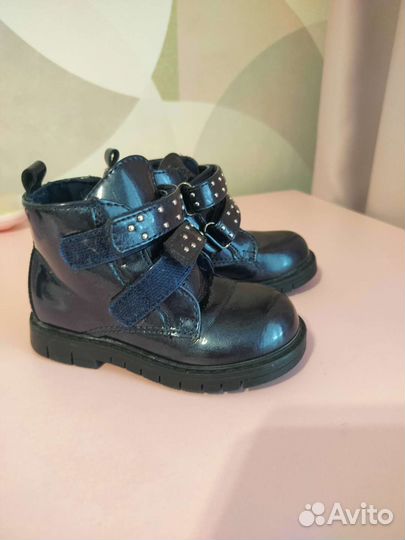 Ботинки демисезонные для девочки 22 размер