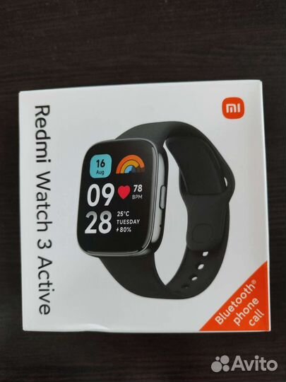 Smart часы xiaomi redmi watch 3 active