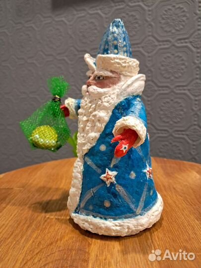 Ватные ёлочные игрушки/Дед мороз и снегурочка