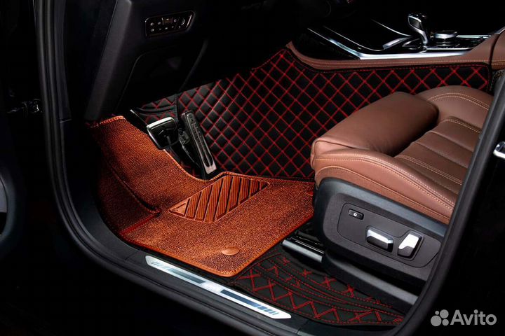 3D Коврики Volvo XC90 из Экокожи